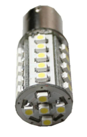 LED BA15S/30/SMD rood
