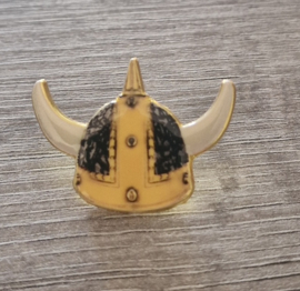 viking helmet pluche grey