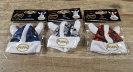 Poppy Viking mutsjes in Deens pluche