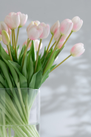Boeket tulpen roze