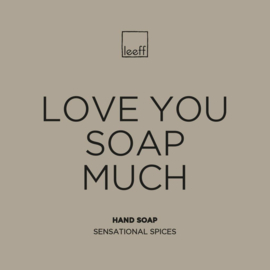 Handzeep 'Love you soap'