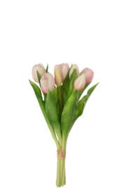 Boeket tulpen roze