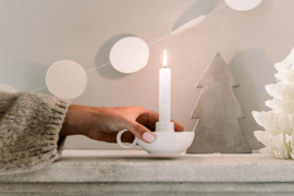 Kerstboom beton