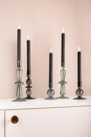 Dinerkaarshouder glas groen