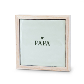 Tegeltje 'Papa'