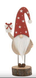 Kerstman met cadeautje