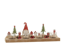 Theelichthouder kerst
