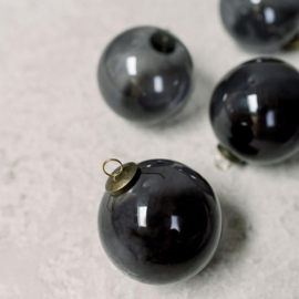 Kerstbal grey M