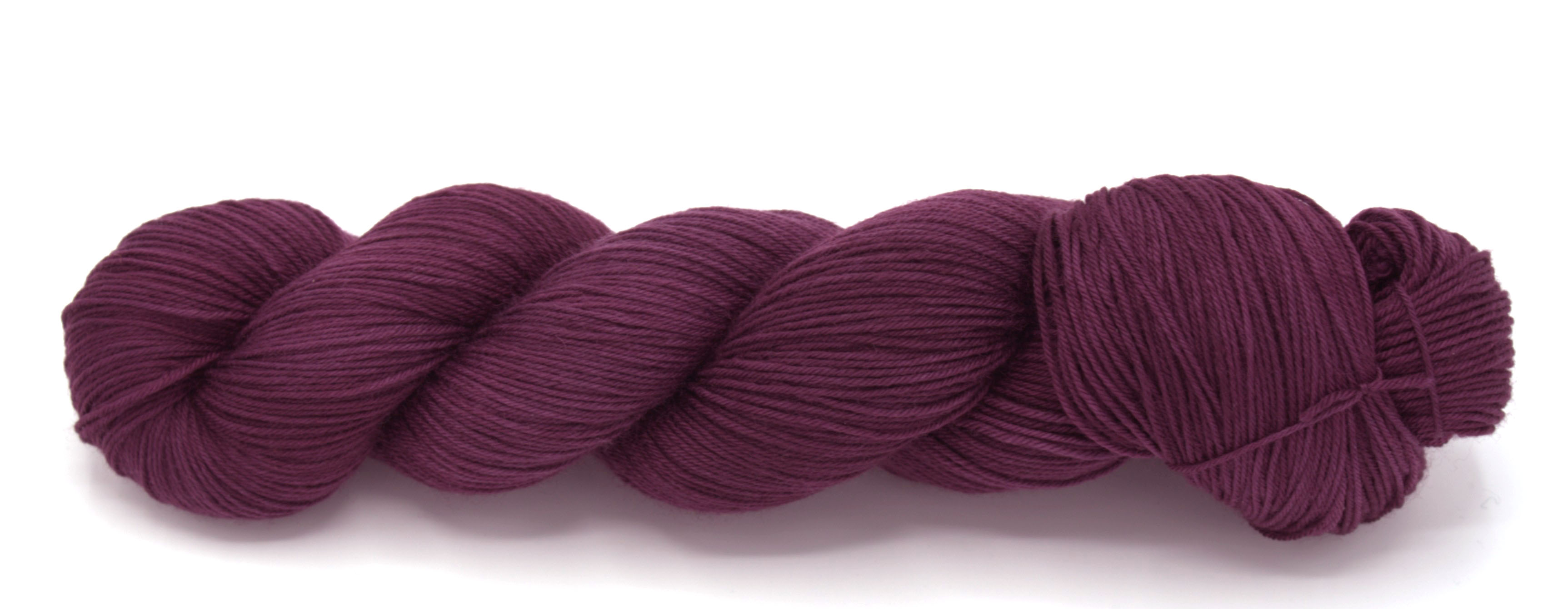 Merino fingering - Night Plum 
