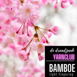 Yarn club "Hanami": Bamboe light fingering