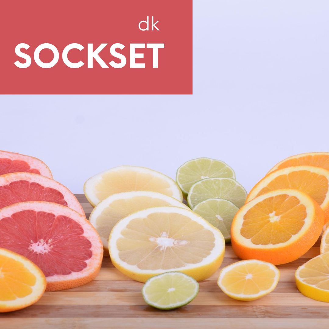 Yarn Club -Zomerfruit - Sockset DK