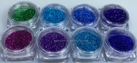 Glitters - set van 8