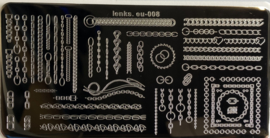 Diverse Stempelplaten - 1 tem 10