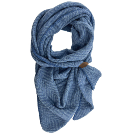 Sjaal Anna Blauw
