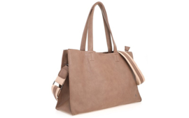 Schoudertas Dijon taupe