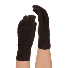 Handschoenen brown melange