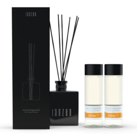 Home Fragrance Sticks XL zwart - inclusief Orange 77