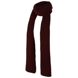 Sjaal burgundy melange