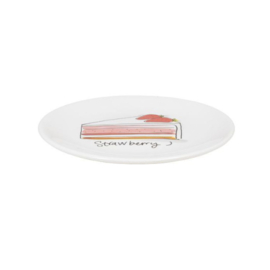 Taartbord strawberry