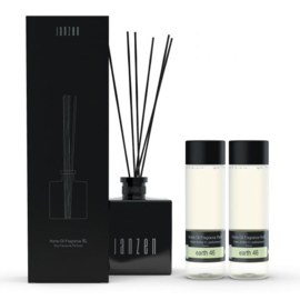 Home Fragrance Sticks XL zwart - inclusief Earth 46