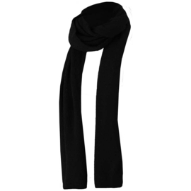 Fijne sjaal black melange