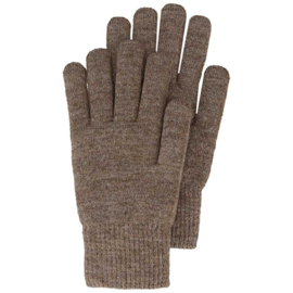 Handschoenen dark taupe melange