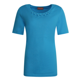 SHIRT AQUA STRASS UNI