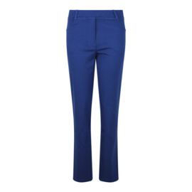 DORIS STRETCH PANTALON MET ELASTIEKE BAND KOBALT