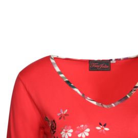 SHIRT TOMATO BEIGE BLAD