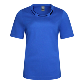 SHIRT KOBALT BLAUW UNI