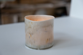 Theelicht - Bones L glazed