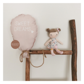 Ballon kussen | ZACHTROZE | Sweet dreams