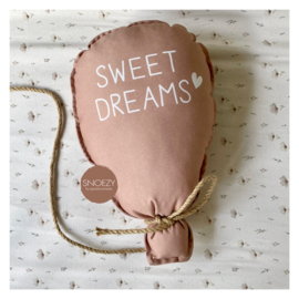 Ballon kussen | NUDE | Sweet dreams