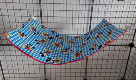 Rechthoek hangmat 52x29 micky mouse