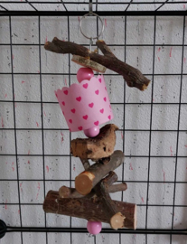 Knaagslinger klein roze