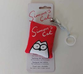 Simon's Cat Playing Toy With Bell Square