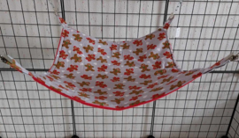Vierkante hangmat 32x32 peperkoek poppetjes