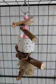 Knaagslinger klein roze