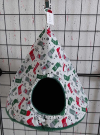 Tipi doorsnee 22 cm hoogte 20 cm kerstsokken