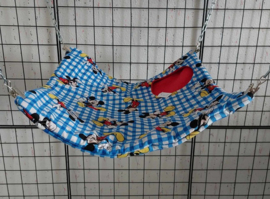 Vierkante hangmat met inkruip hangmat 32x32 micky mouse