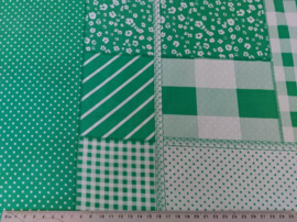 Groen patchwork