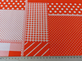 Oranje patchwork