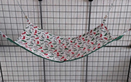 Rechthoek hangmat 53x29 kerstsokken