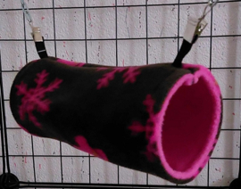 Tunnel S Bruin met roze beren en sneeuw