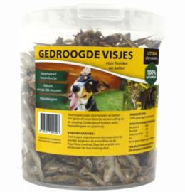 Gedroogde visjes voor hond en kat 1,2 LTR