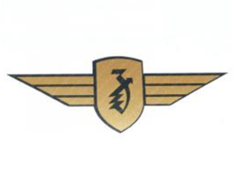 Sticker Front Fender 70mm x 27mm Gold Zündapp 517
