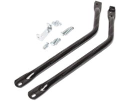 Frame Bracket set Black Complete Yamaha FS1