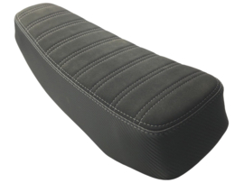 Buddyseat saddle black Custom Suède / Carbon! Puch Maxi