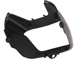 Koplampspoiler Mat Zwart Peugeot Fox