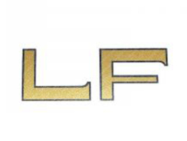 Sticker Frame LF Gold - Black Kreidler